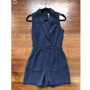 Navy blue romper